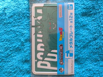 Plaque métal Dragon Ball Z – Ichiban Kuji – Lot E – Officielle Import Japon