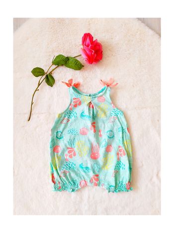 Combinaison sans manches barboteuse été 3 mois = 59 cm