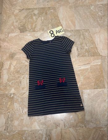 Robe marinière 8 ans