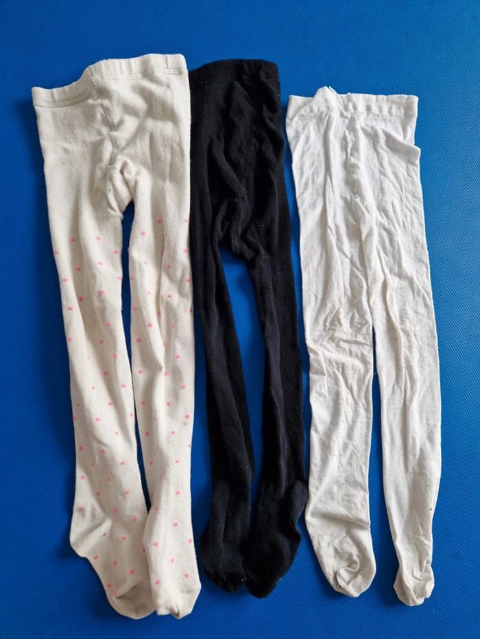 Lot de 3 collants 6-8 ans