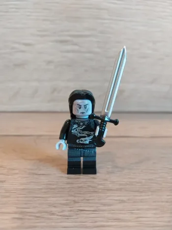 Figurine type lego chef orcs Adar seigneur des anneaux