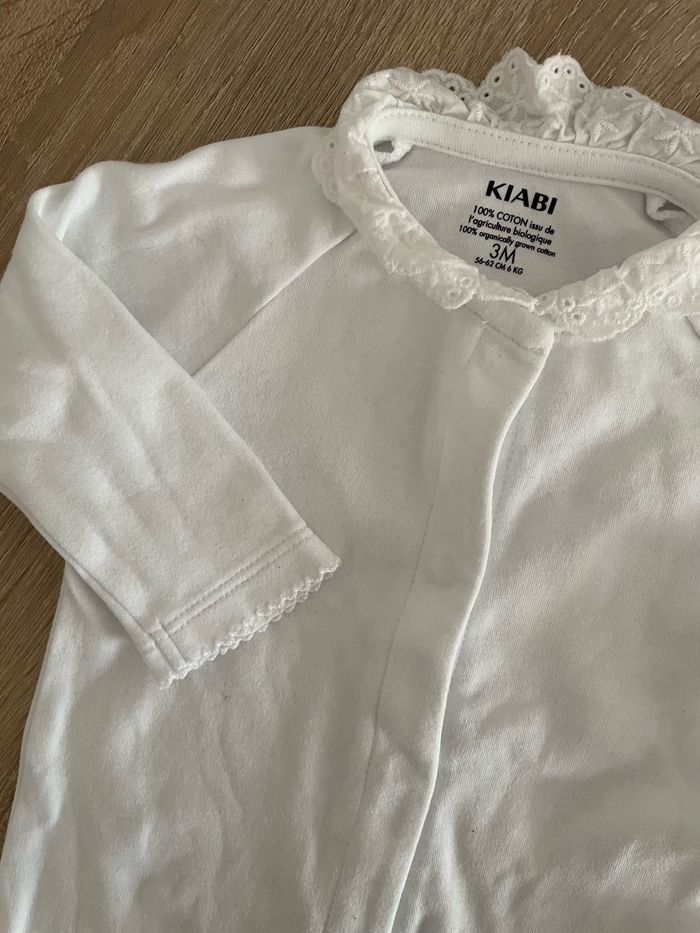 Pyjama blanc - photo numéro 3