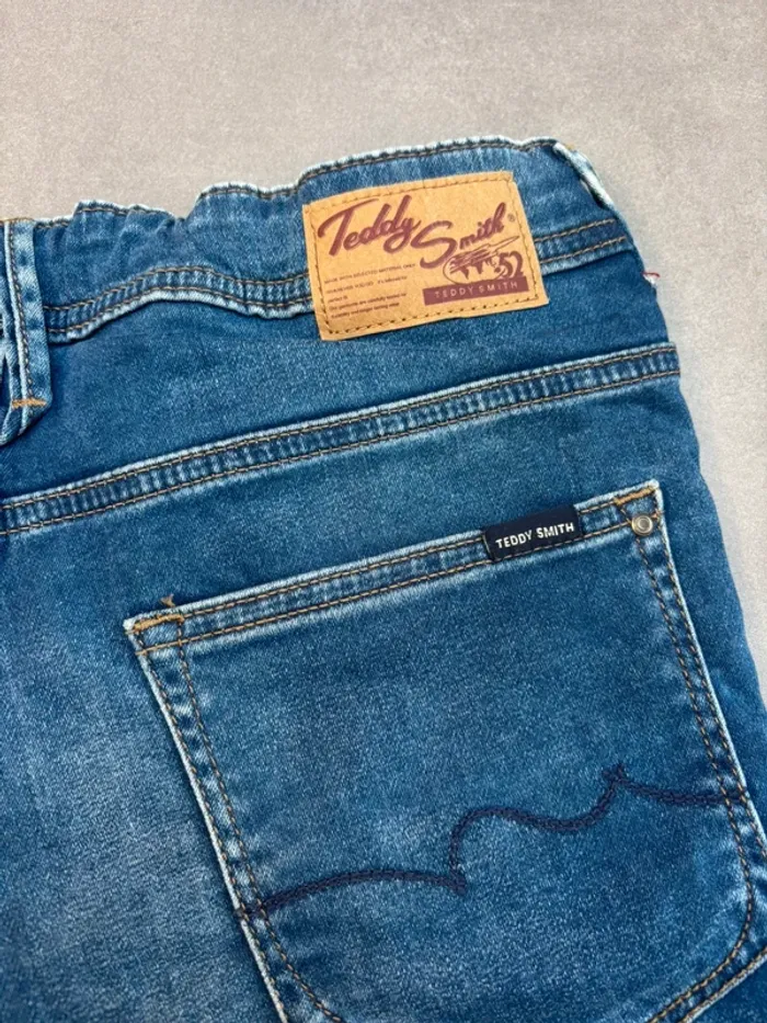 Short en jean homme Teddy Smith taille S - photo numéro 4