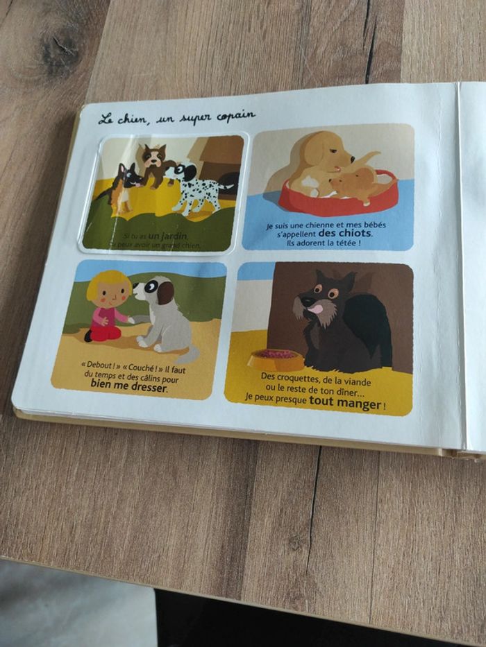 Livre : Mes animaux familiers à toucher - photo numéro 9