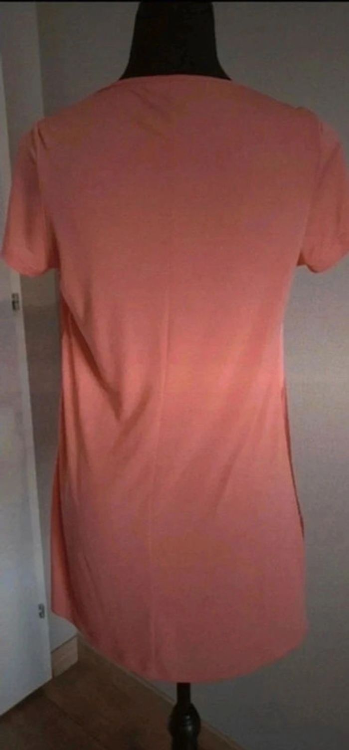Tunique fleurie Promod rouge taille 38 - photo numéro 7