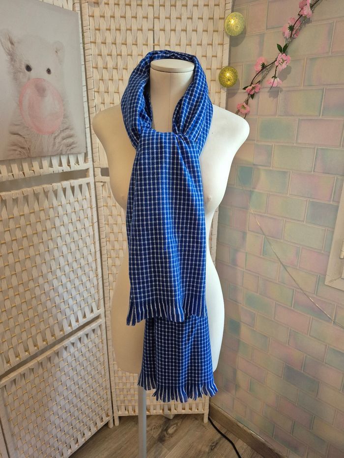 💕 Superbe Maxi-Écharpe / étole ETAM - Bleu Roi - 💕 - photo numéro 5