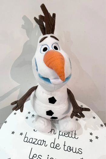Peluche olaf reine dzs neiges