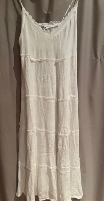 Robe longue blanche