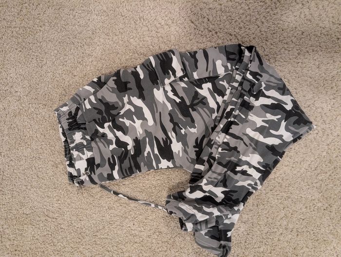 Bas de jogging gris militaire - photo numéro 3