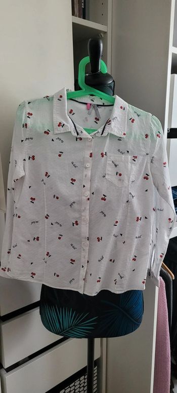 Chemisier cerise Orchestra 8 ans