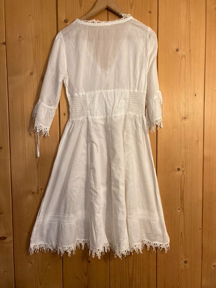 Robe en gaze de coton style bohème - photo numéro 2