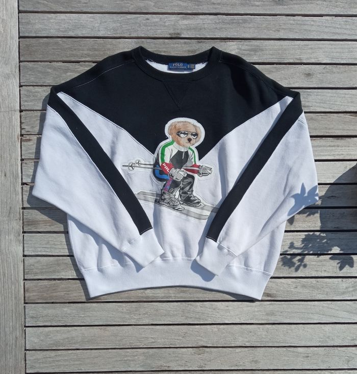 Sweat Ralph Lauren polo bear - photo numéro 3
