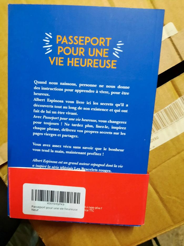 Livre Passeport pour une vie heureuse neuf - photo numéro 2