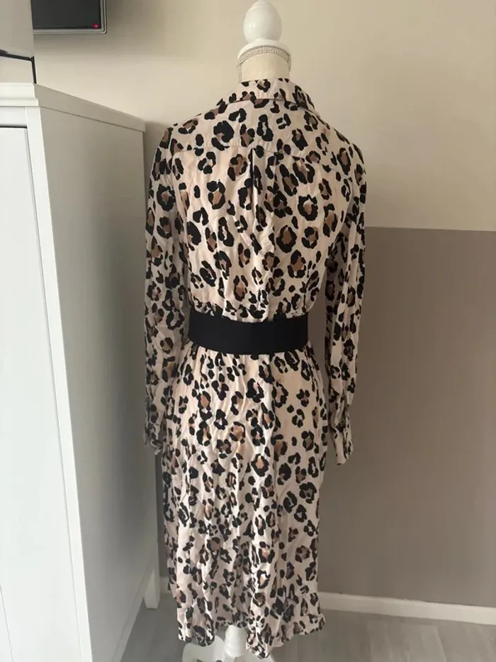 Robe léopard 38 camaïeu - photo numéro 3