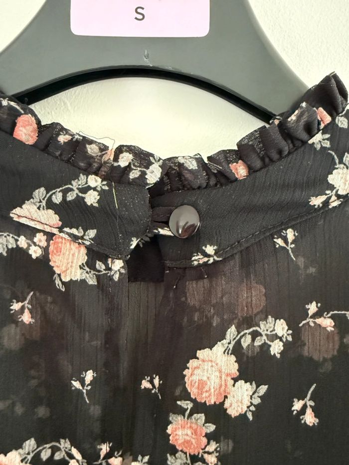 Blouse fluide transparente / Taille 38 - photo numéro 6