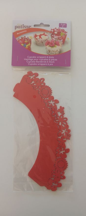 Déco en carton pour cupcake