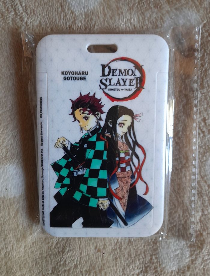 Porte carte Demon Slayer 2025