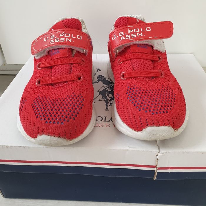 Baskets rouge US Polo garçon T28 - photo numéro 2