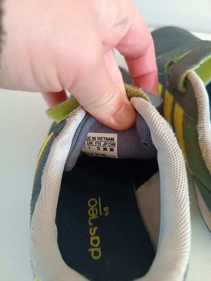 Basket adidas garçon pointure 33 - photo numéro 5