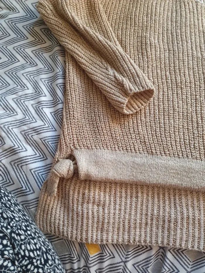 Pull fil doré - photo numéro 4