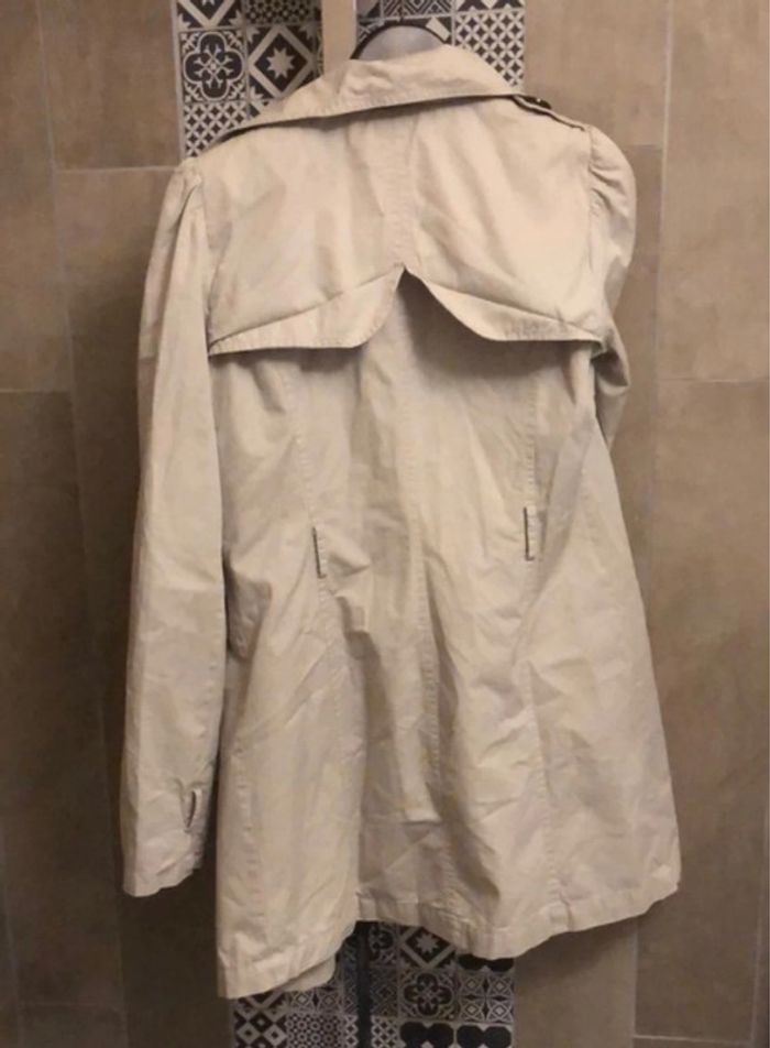 Trench beige Jennyfer + Trench court marron - photo numéro 4