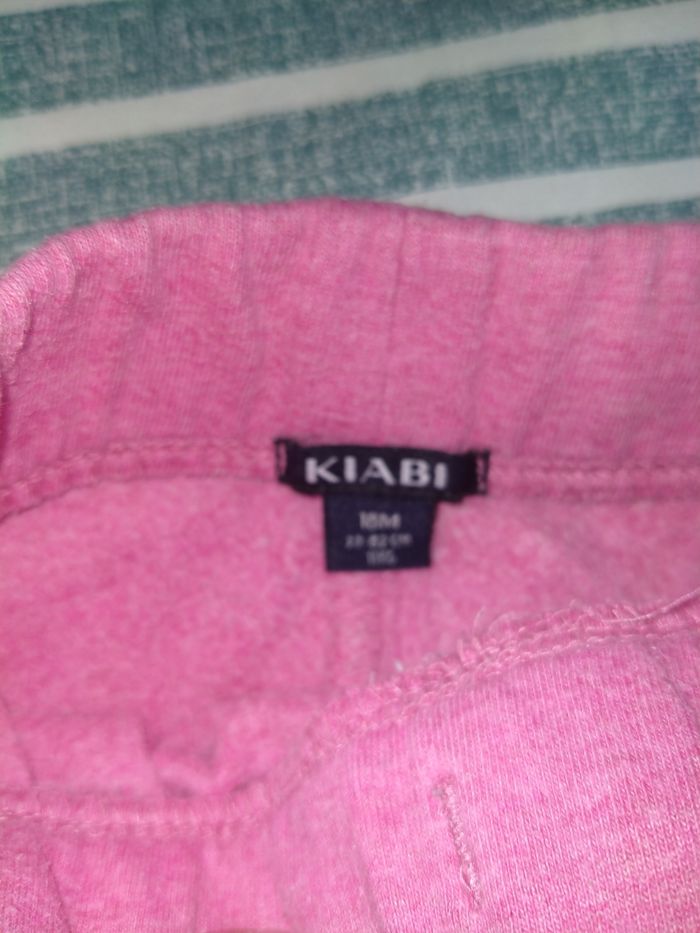 Pantalon Kiabi 18 mois fille, rose - photo numéro 3