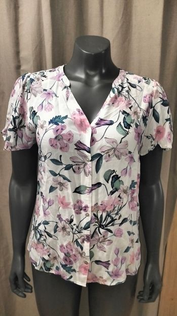 Chemisier imprimé fleuri Armand Thiery 