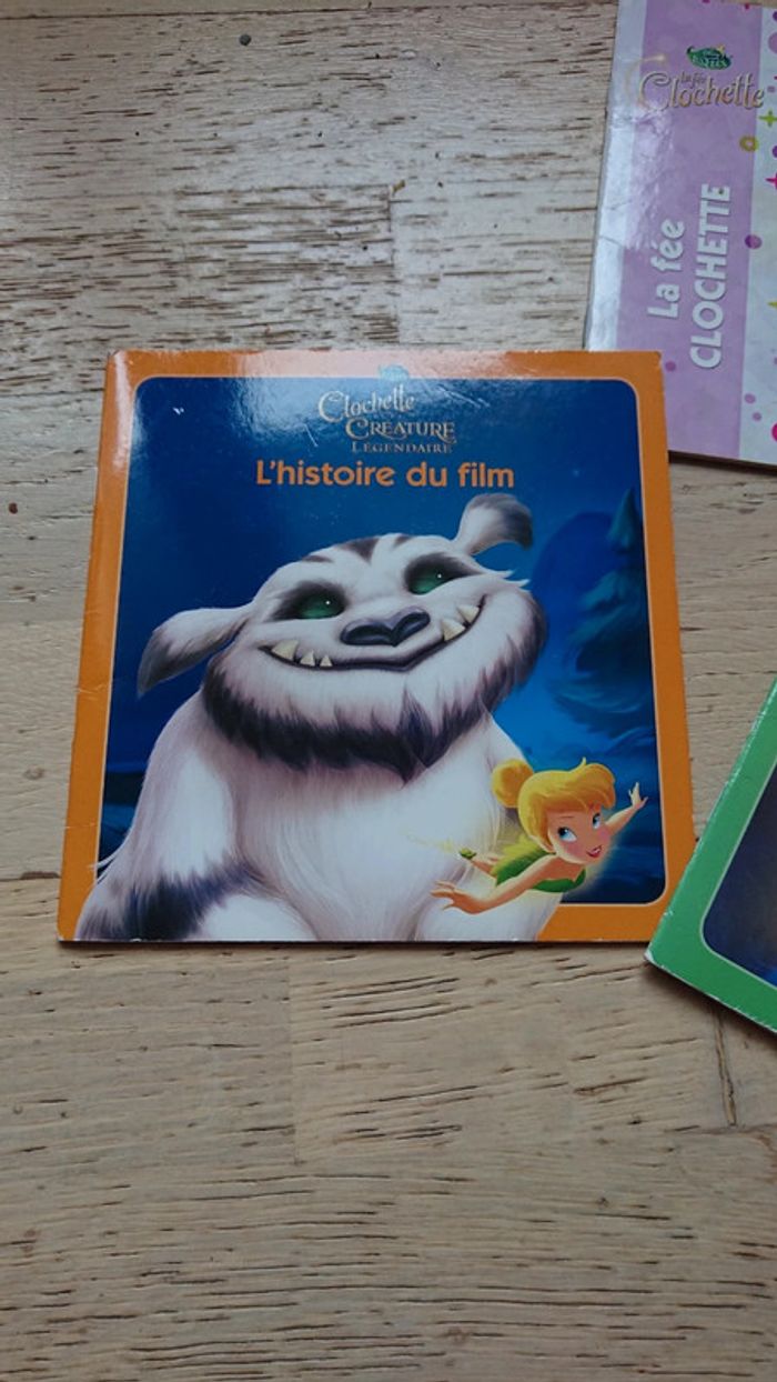 Lot 3 petits livres "la fée clochette" - photo numéro 2