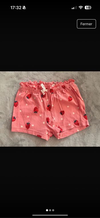 Short 6 mois