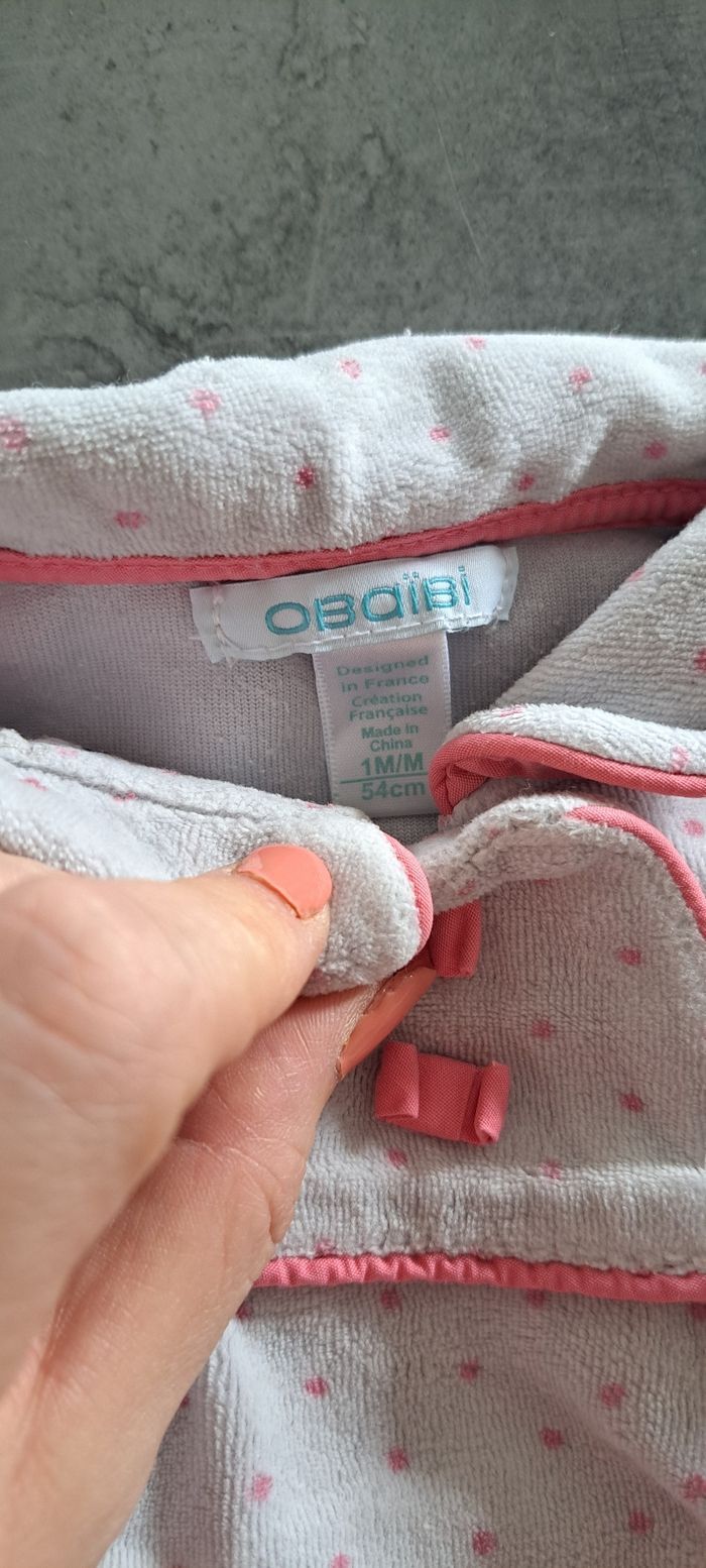 Lot 3 pyjama bébé 1mois - photo numéro 5