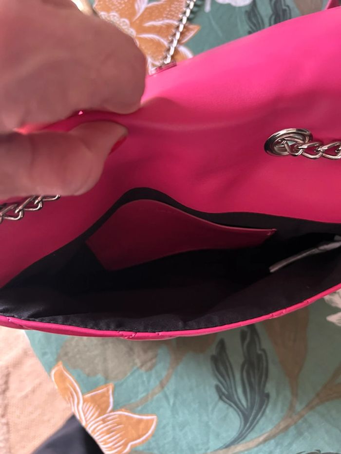 Sac bandoulière fuchsia - photo numéro 3