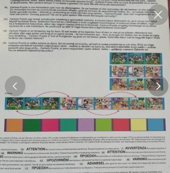 Lot de 9 puzzles Disney Mickey & ses amis - photo numéro 4