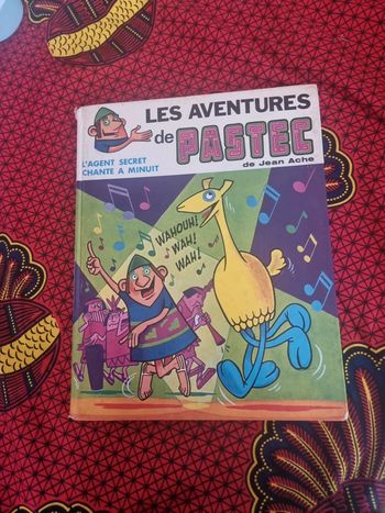 Bd vintage les aventures de pastec #orianabllivre