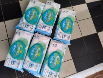 Lingettes Pampers Harmonie Aqua