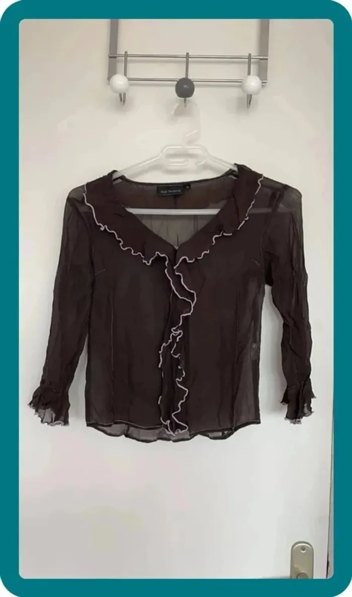 Blouse transparente