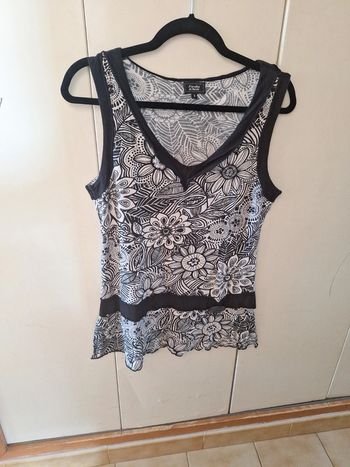 T-shirt long fiorella di verdi T3