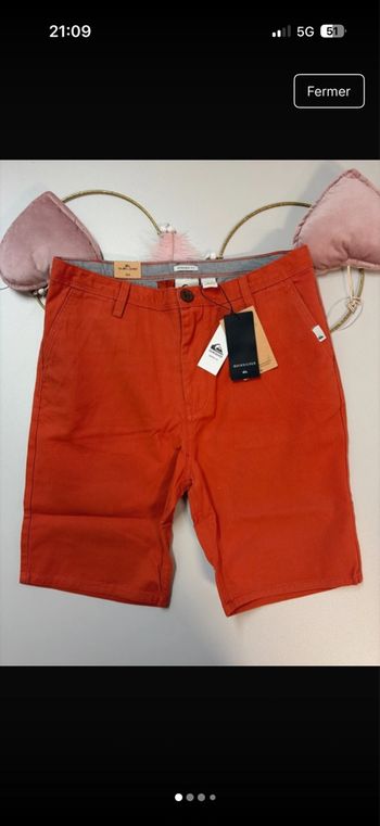 Short garçon - neuf - Quiksilver - taille 14 ans 