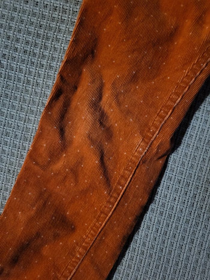 Pantalon velours côtelé hiver 5ans sergent major - photo numéro 3