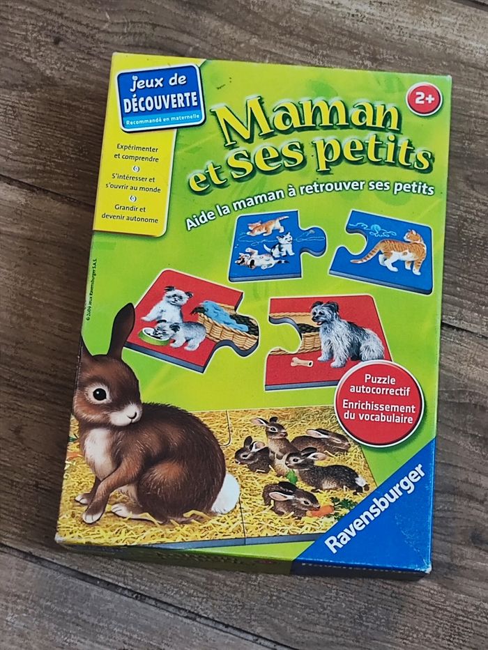 Puzzle 1er âge " maman et ses petits"