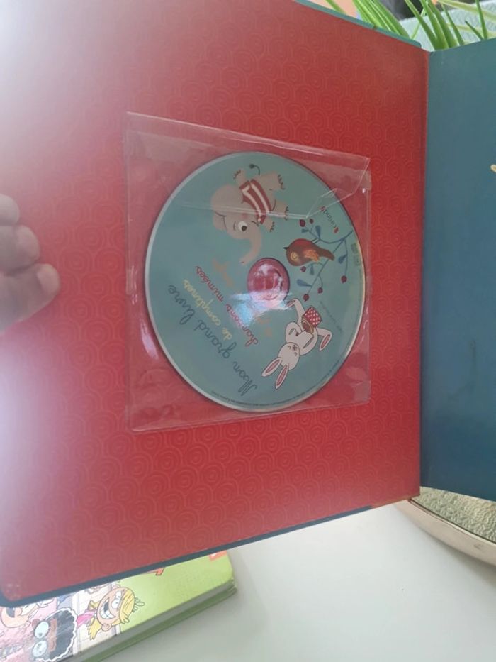 Mon grand livre avec cd de comptines chansons mimees - photo numéro 3