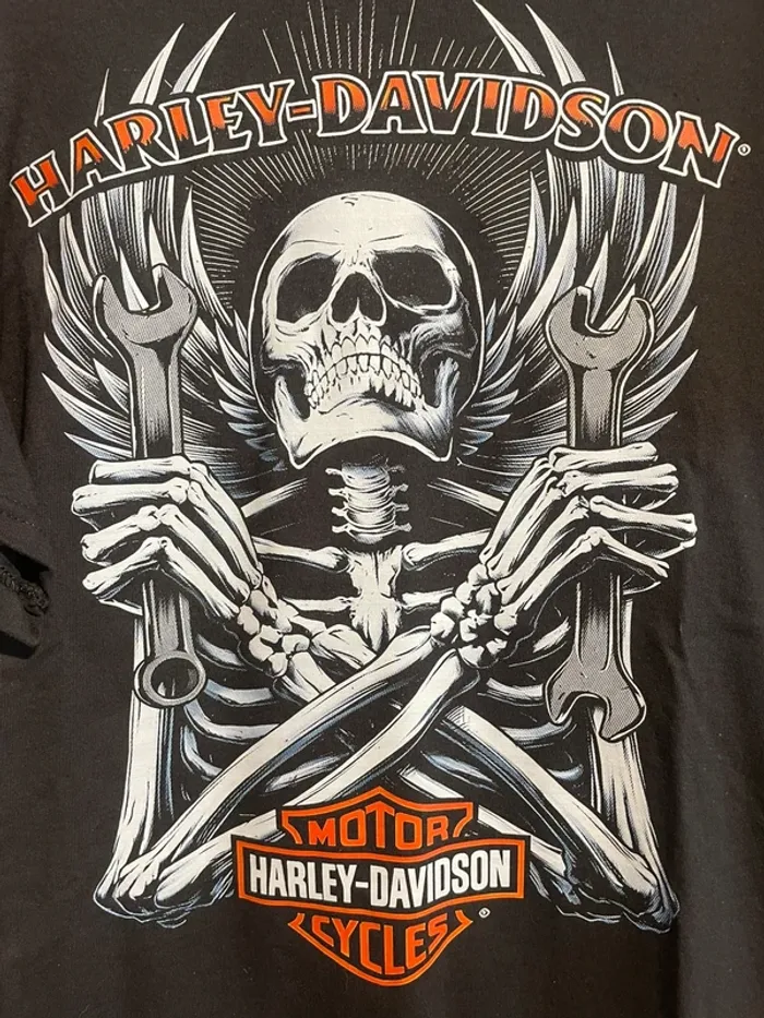 T-shirt Harley Davidson - photo numéro 2