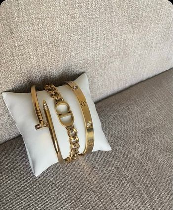 Bracelet love + clou + cd