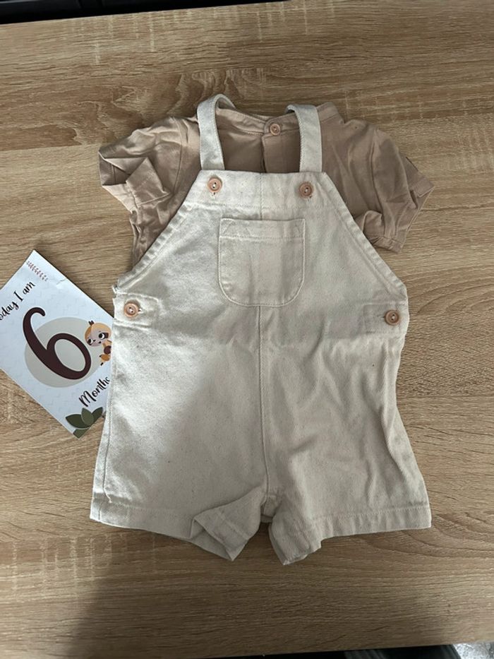 Salopette, short