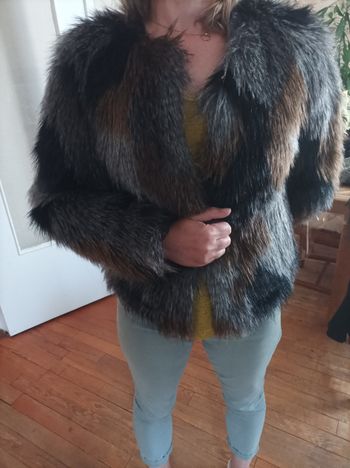 Manteau fourrure femme taille 36