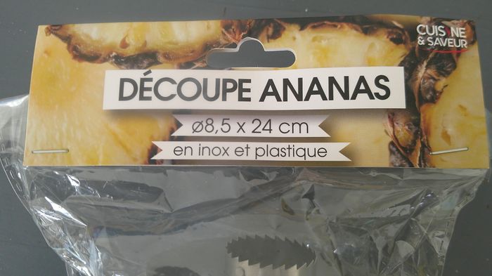 Découpe ananas (PRODUIT NEUF) - photo numéro 2