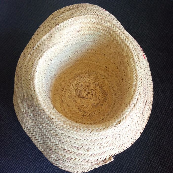 Chapeau paille homme T57cm - photo numéro 4