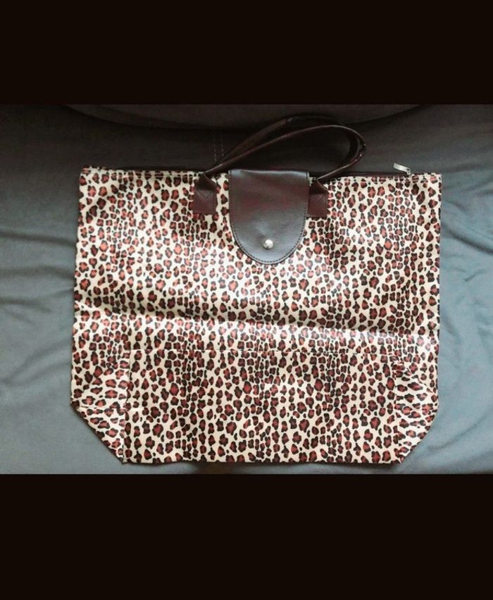 Sac à main Léopard motifs