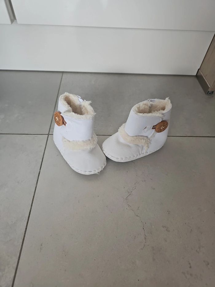 Bottines bébé fourrées
