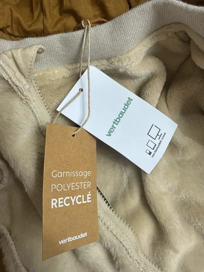 Parka 3 en 1 vertbaudet taille 6 mois - photo numéro 6
