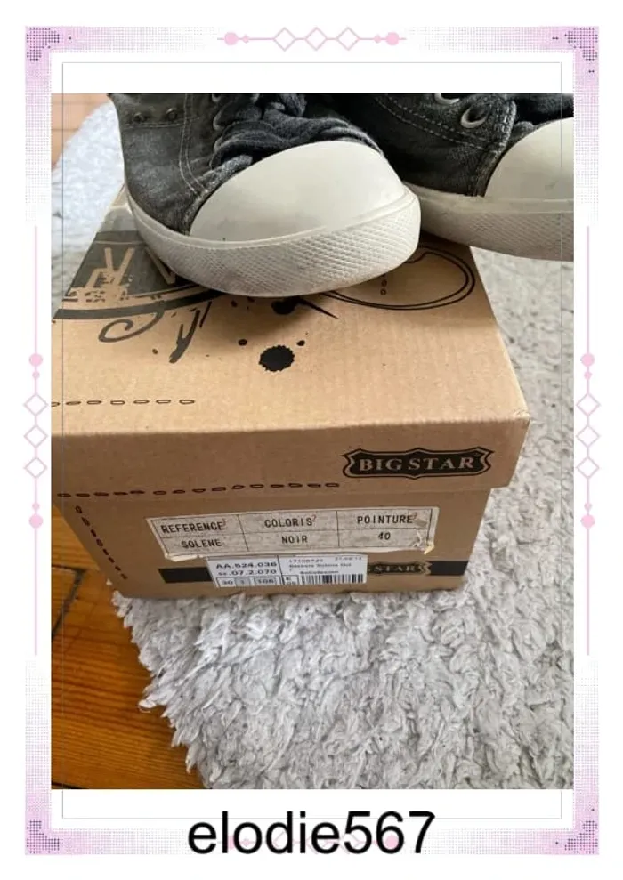 Baskets basses en toile - photo numéro 7